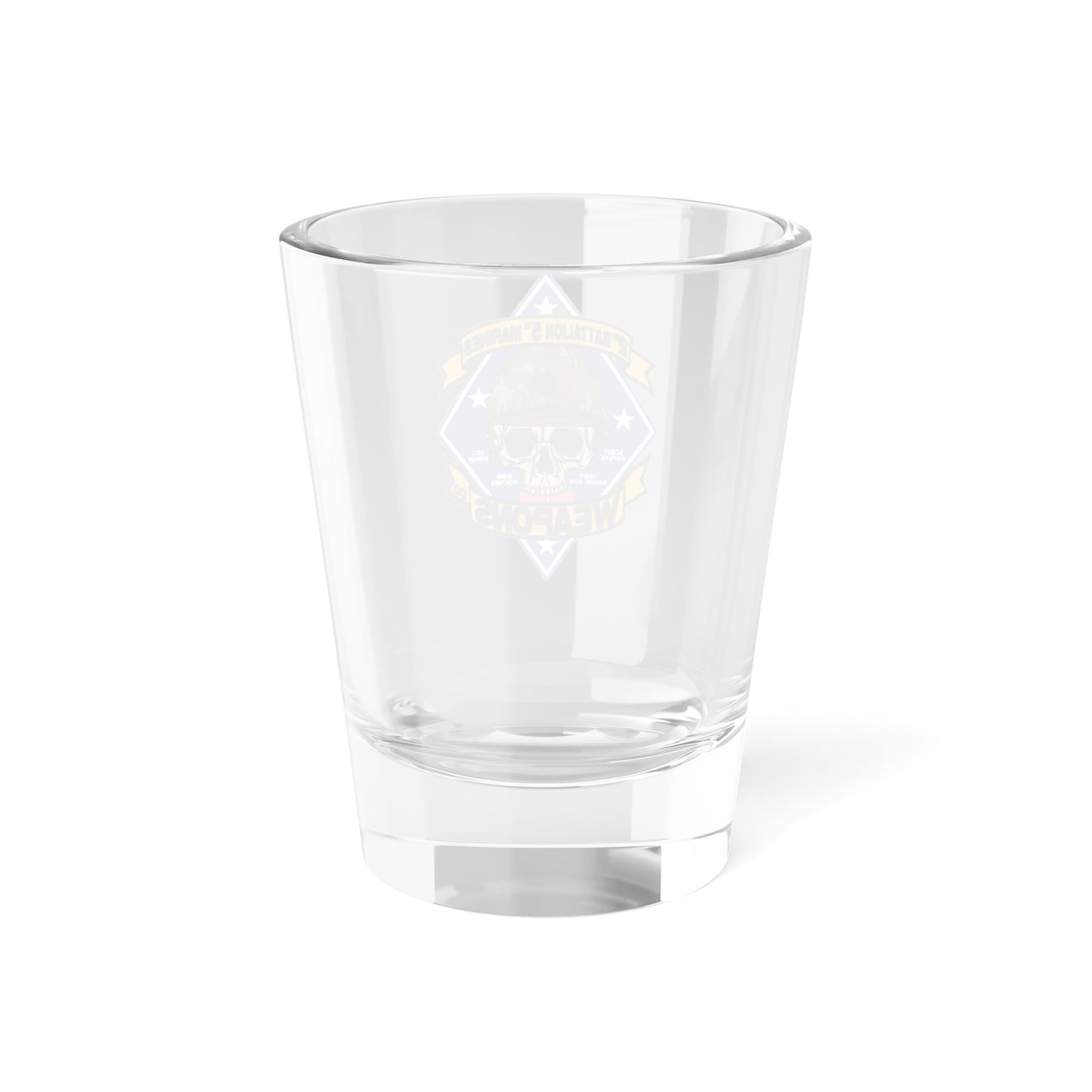 2/5 Weapons Co. Shot Glass, 1.5oz
