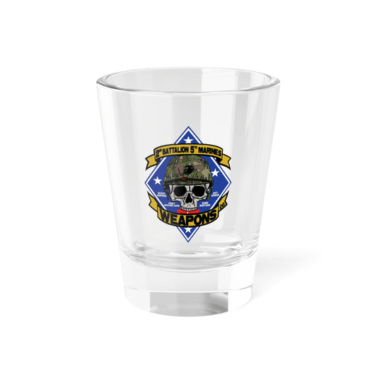 2/5 Weapons Co. Shot Glass, 1.5oz